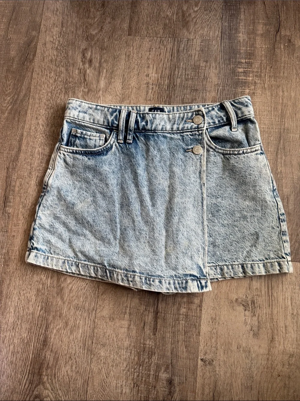GAP Light Blue Denim Skort